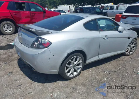 2008 Hyundai Tiburon Gt/Gt Limited/Se из США, поврежденный, VIN KMHHN66F28U289465